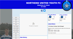 Desktop Screenshot of northendunitedyouthfc.co.uk
